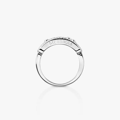 [Avelora]BABY MOVE PAVÉ DIAMOND RING