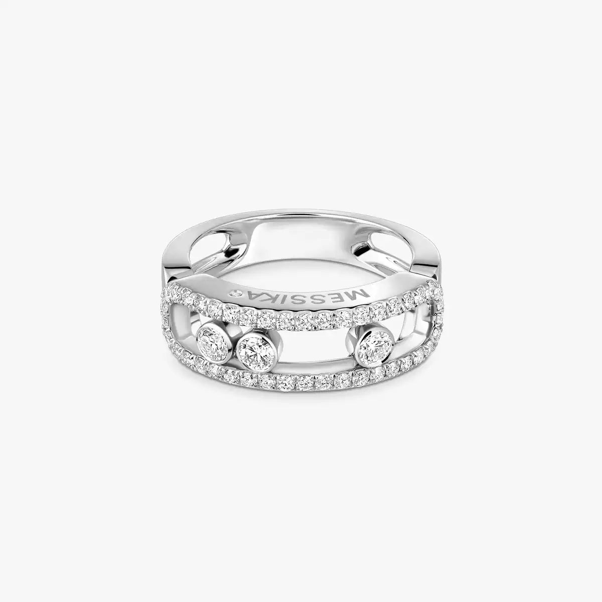 [Avelora]BABY MOVE PAVÉ DIAMOND RING