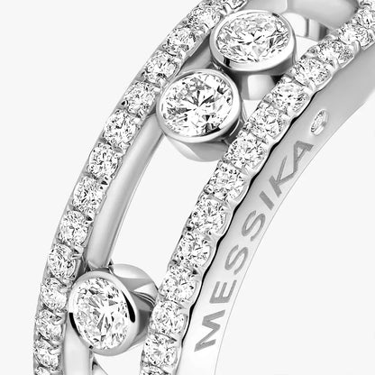 [Avelora]BABY MOVE PAVÉ DIAMOND RING