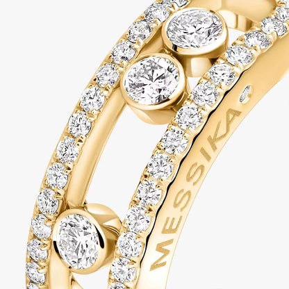 [Avelora]BABY MOVE PAVÉ DIAMOND RING