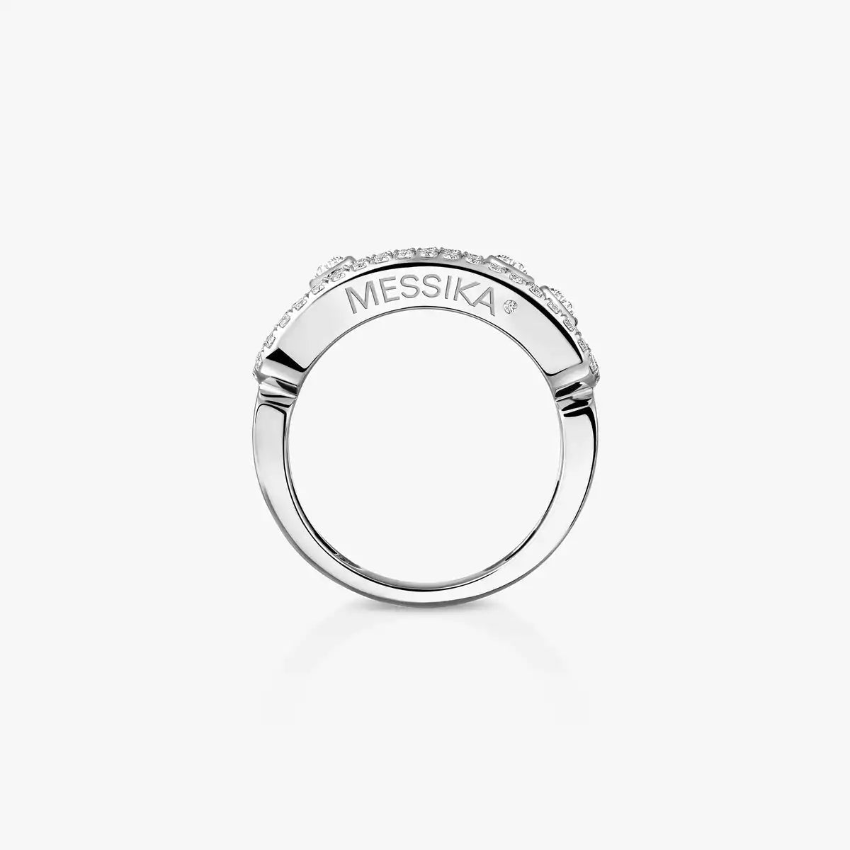 [Avelora]BABY MOVE PAVÉ DIAMOND RING