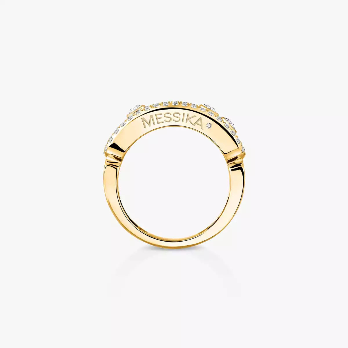 [Avelora]BABY MOVE PAVÉ DIAMOND RING