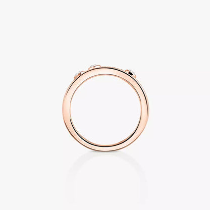 [Avelora]MOVE NOA PAVÉ DIAMOND INTERLOCKING RING