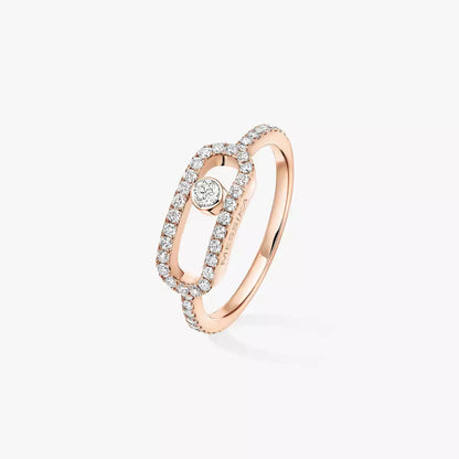 [Avelora]MOVE UNO FULL PAVÉ DIAMOND RING
