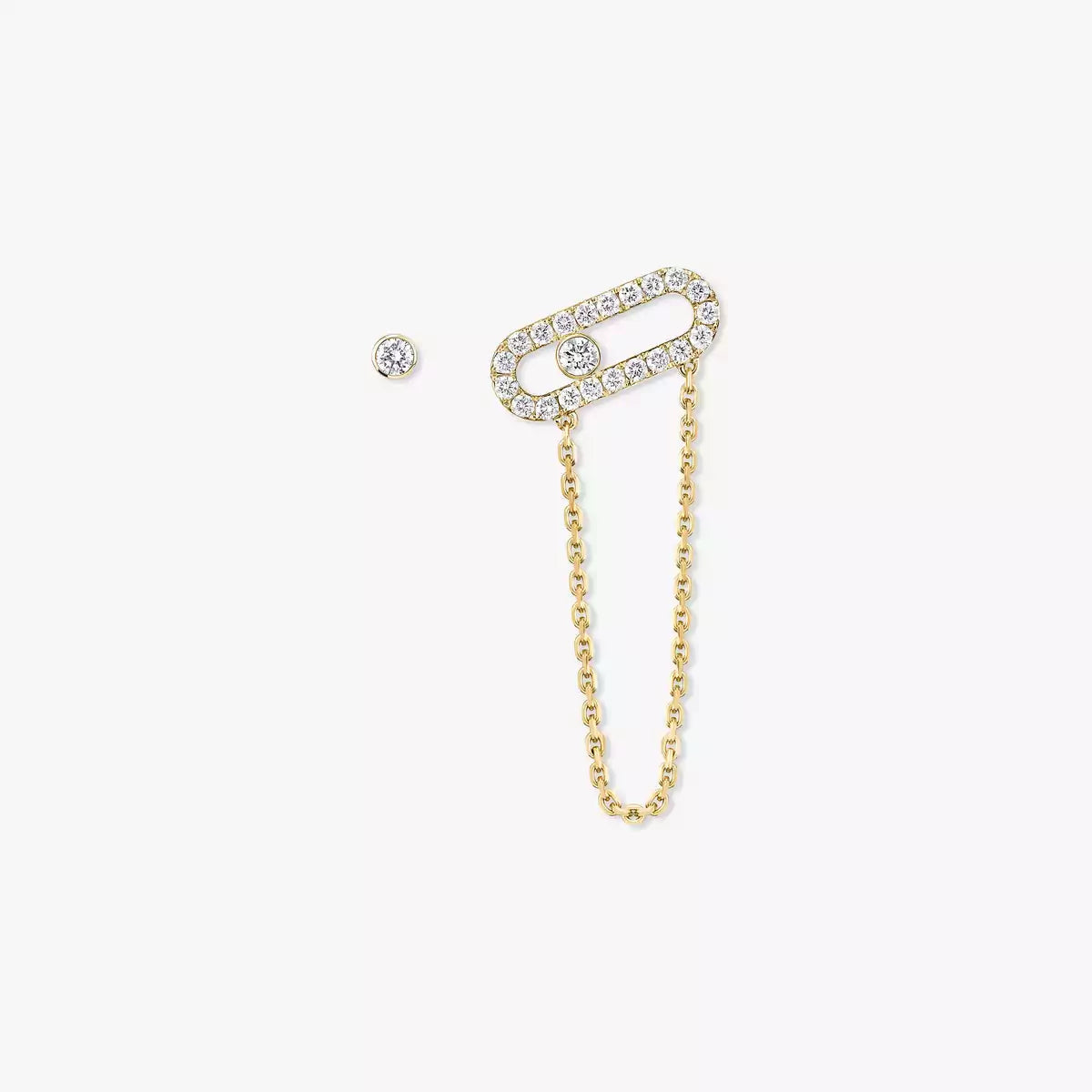 [Avelora Jewelry]Move Uno Diamond Earrings