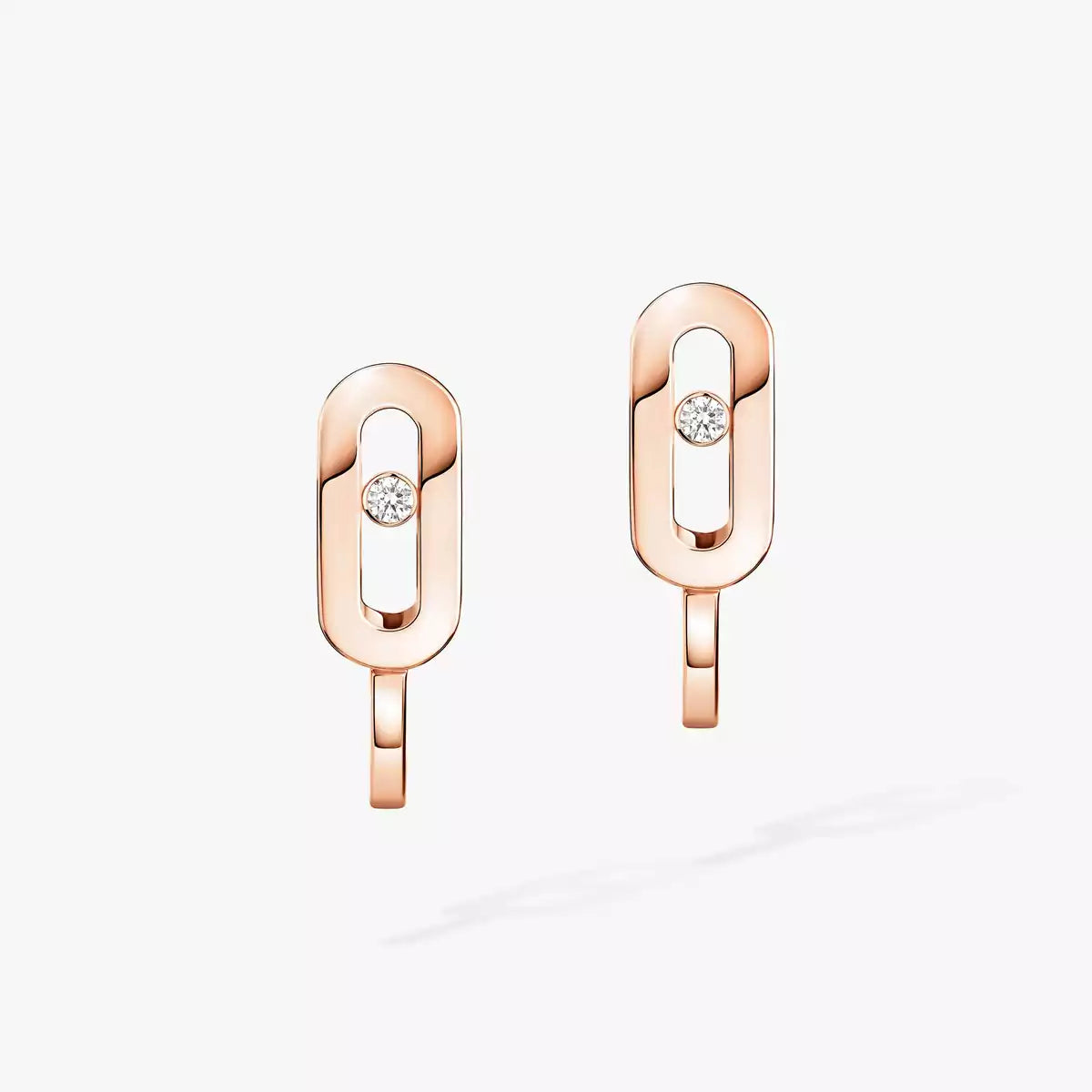 [Avelora]MOVE CLASSIQUE MINI DIAMOND HOOP EARRINGS