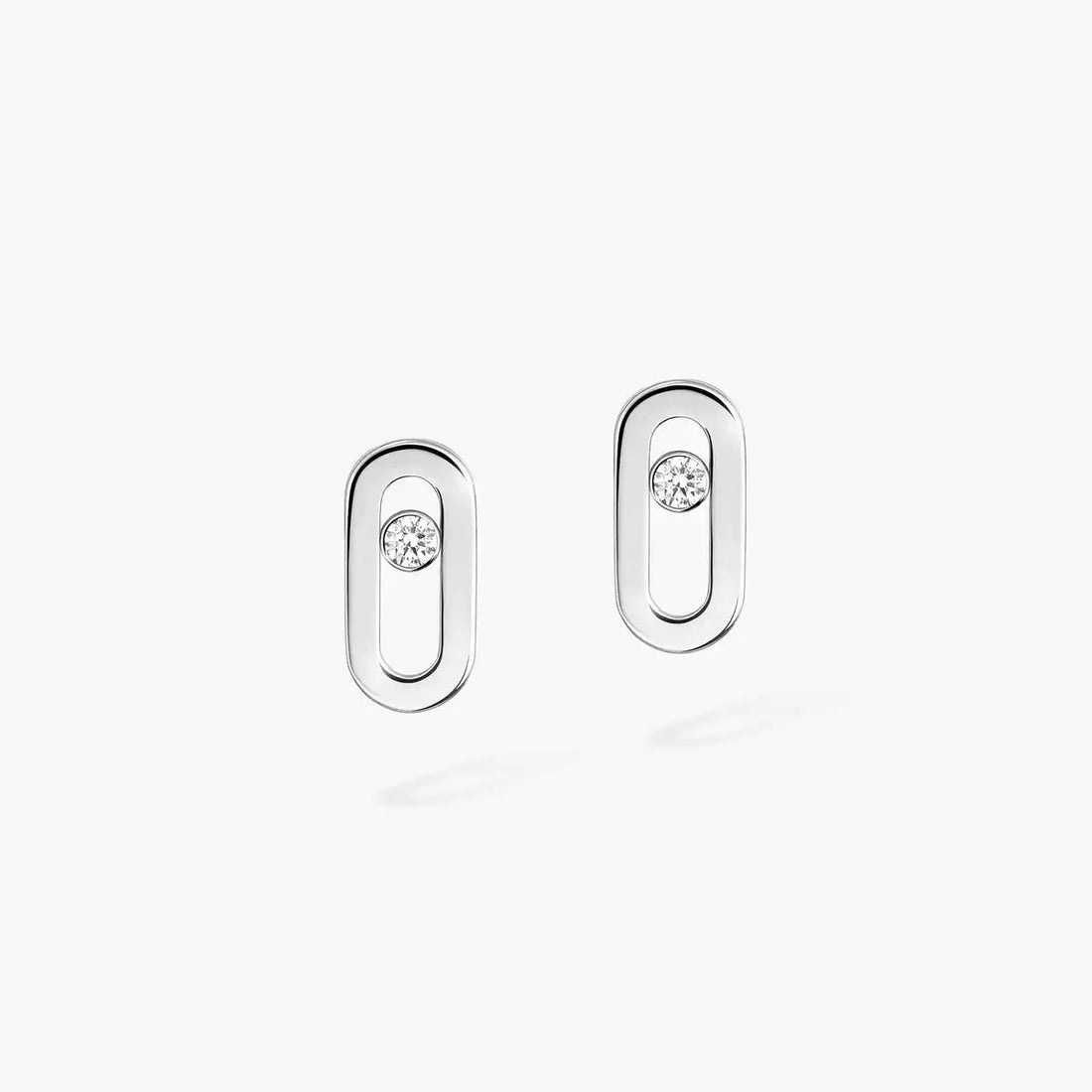 [Avelora Jewelry]Move Uno Diamond Stud Earrings