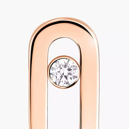 [Avelora]MOVE UNO DIAMOND STUD EARRINGS