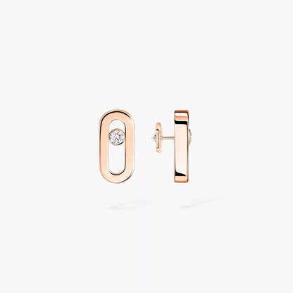 [Avelora]MOVE UNO DIAMOND STUD EARRINGS
