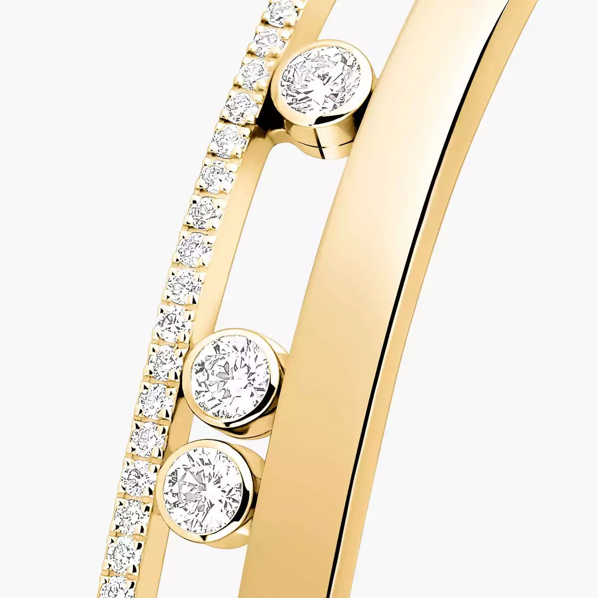 [Avelora Jewelry]Move Romane Diamond Bangle Bracelet