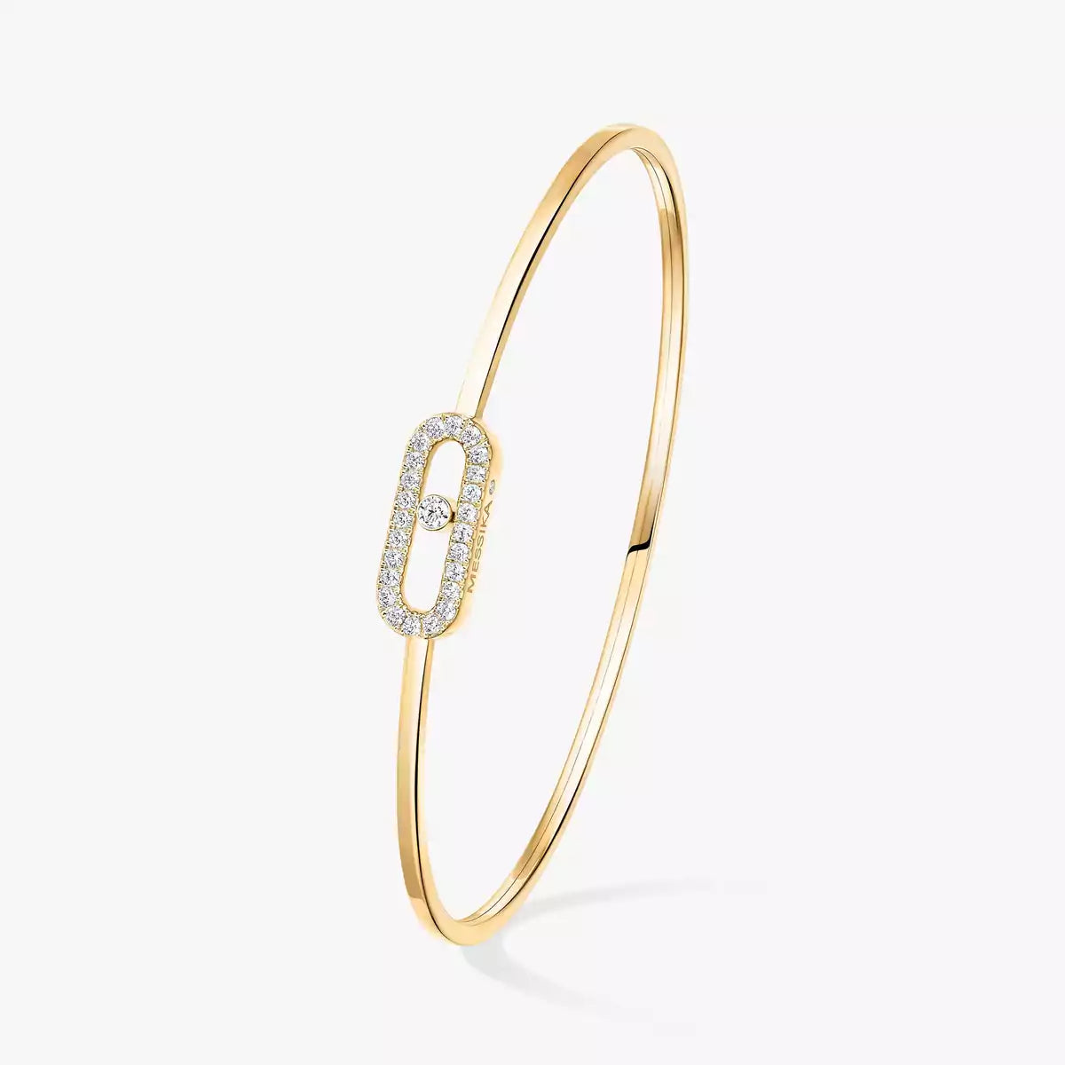 [Avelora]MOVE UNO PAVÉ FLEX BANGLE (MEDIUM)