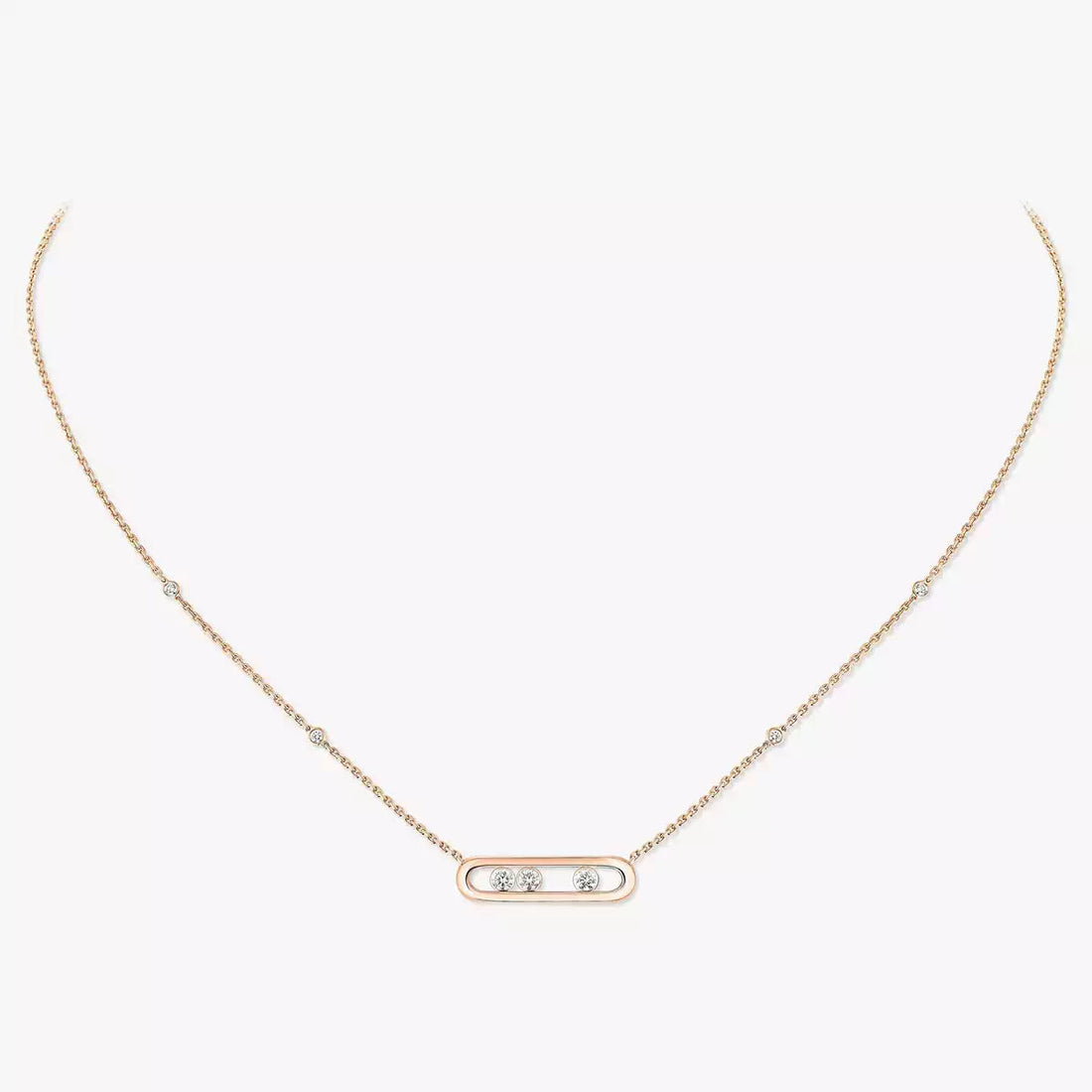 [Avelora Jewelry] Baby Move Gold Diamond Necklace