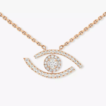 [Avelora]PAVÉ DIAMOND LUCKY EYE NECKLACE