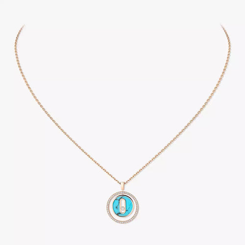 [Avelora]LUCKY MOVE DIAMOND NECKLACE