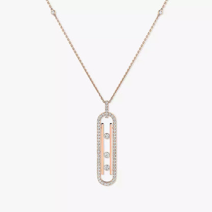 [Avelora]MOVE 10TH ANNIVERSARY PENDANT NECKLACE