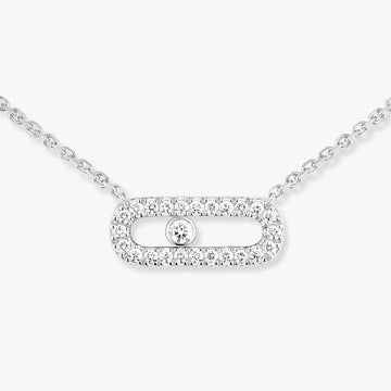 [Avelora Jewelry]Diamond Necklace Move Uno