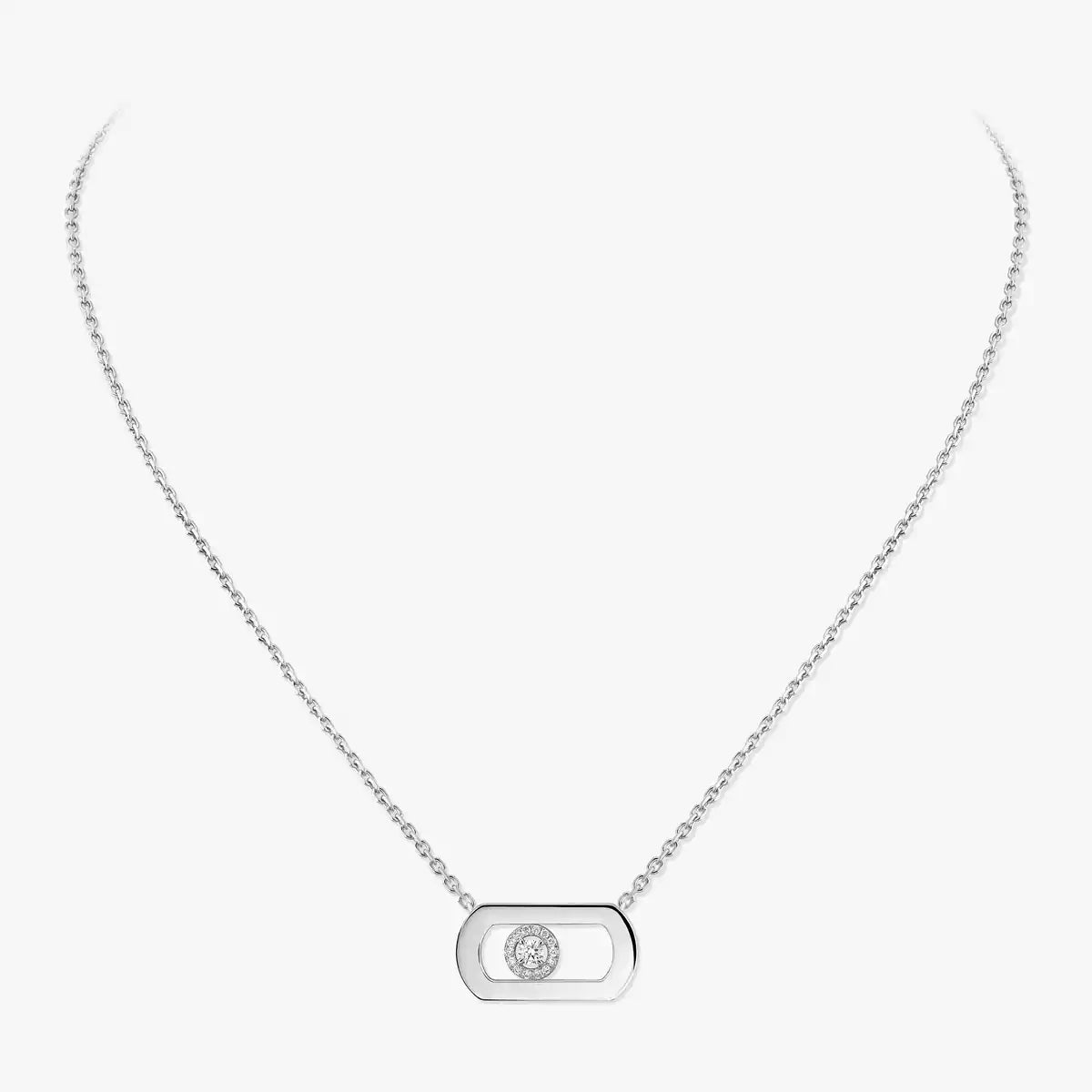 [Avelora Jewelry]So Move Diamond Necklace in Gold