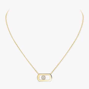 [Avelora Jewelry]So Move Diamond Necklace in Gold