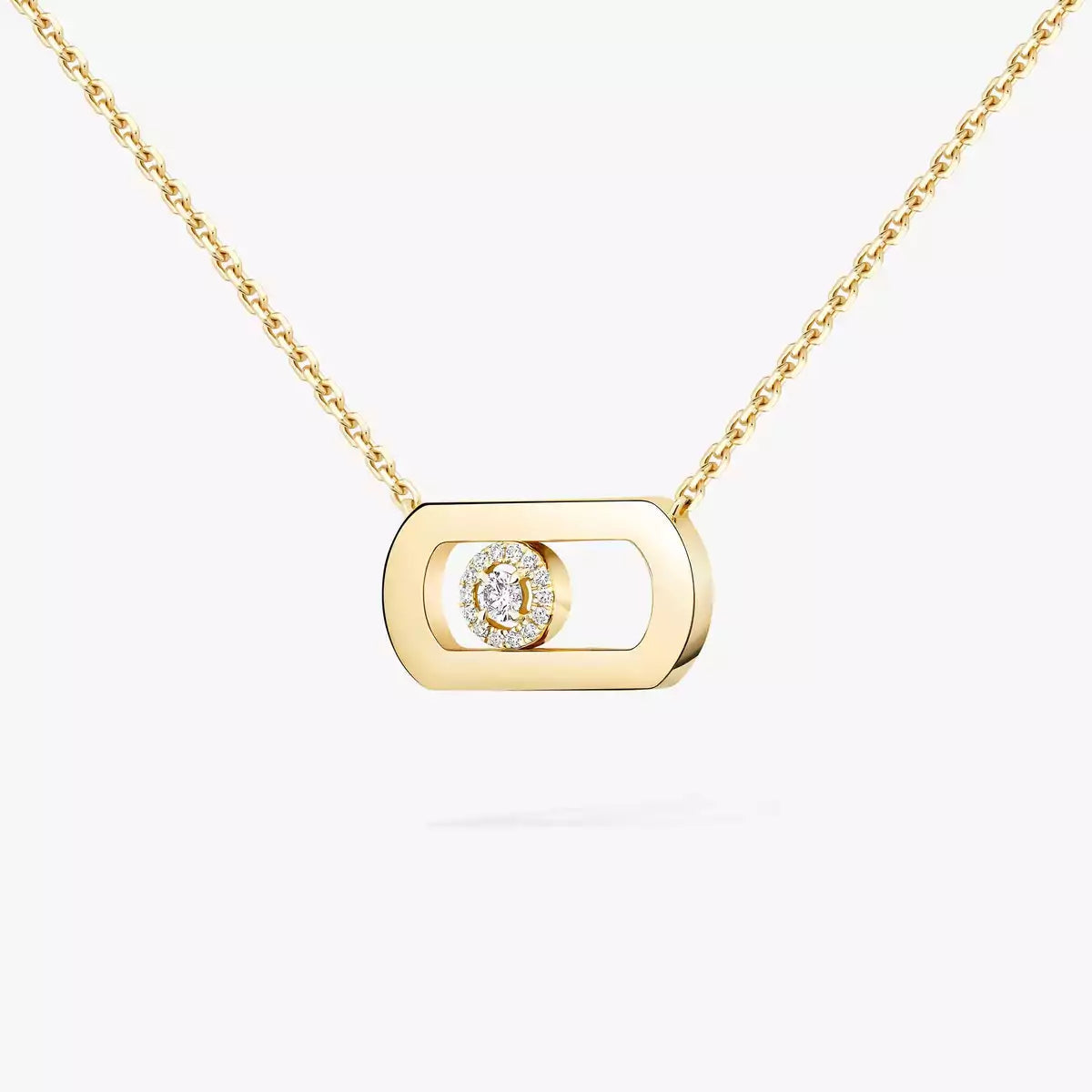 [Avelora Jewelry]So Move Diamond Necklace in Gold