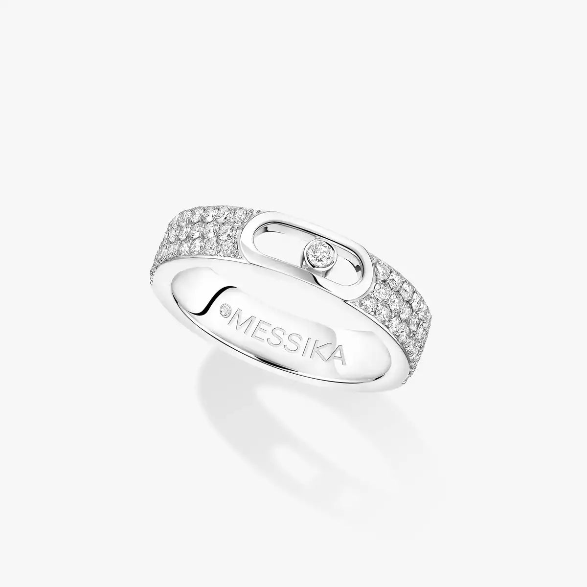 [Avelora jewelry]Move Joaillerie Pave Diamond Wedding Ring