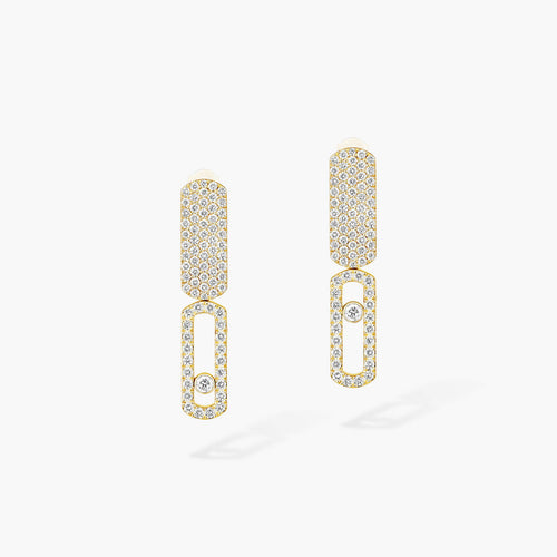 [Avelora]IMPERIAL MOVE SM DIAMOND EARRINGS