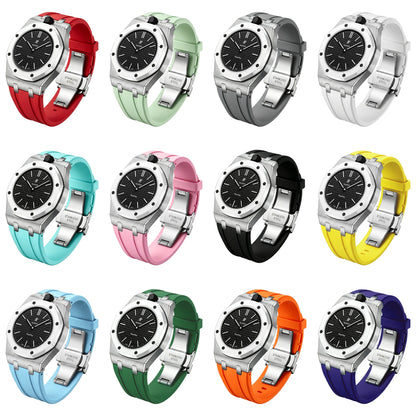 [Avelora]Royal Oak Pop Exclusive Steel Case & Silicone Strap With Cradle