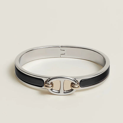 [Avelora]CLIC CHAINE SILVER BRACELET