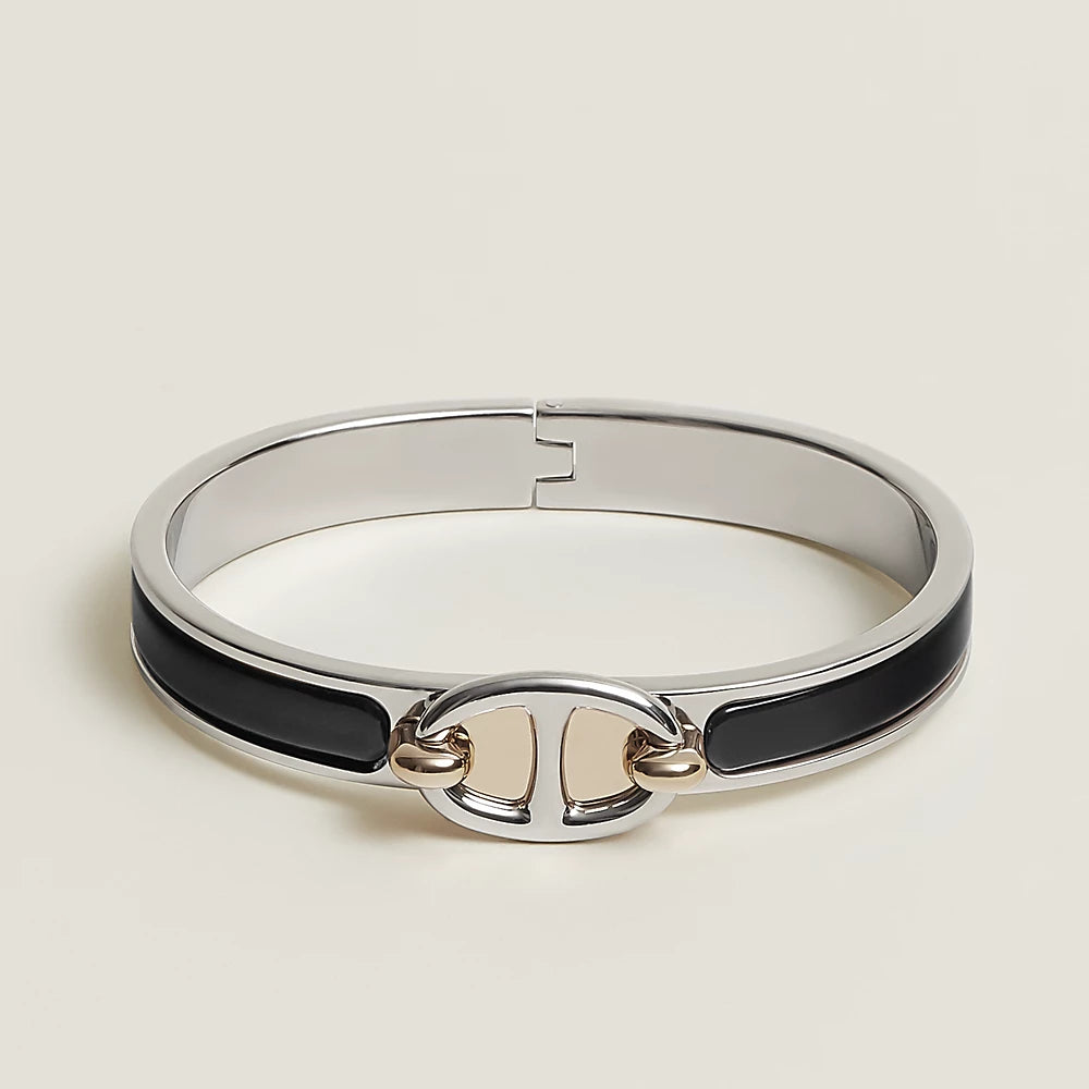 [Avelora Jewelry ]CLIC CHAINE SILVER BRACELET