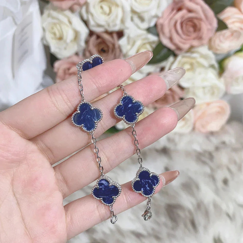 [Avelora Jewelry ]CLOVER 5 MOTIF PIETERSITE BRACELET COLLECTION