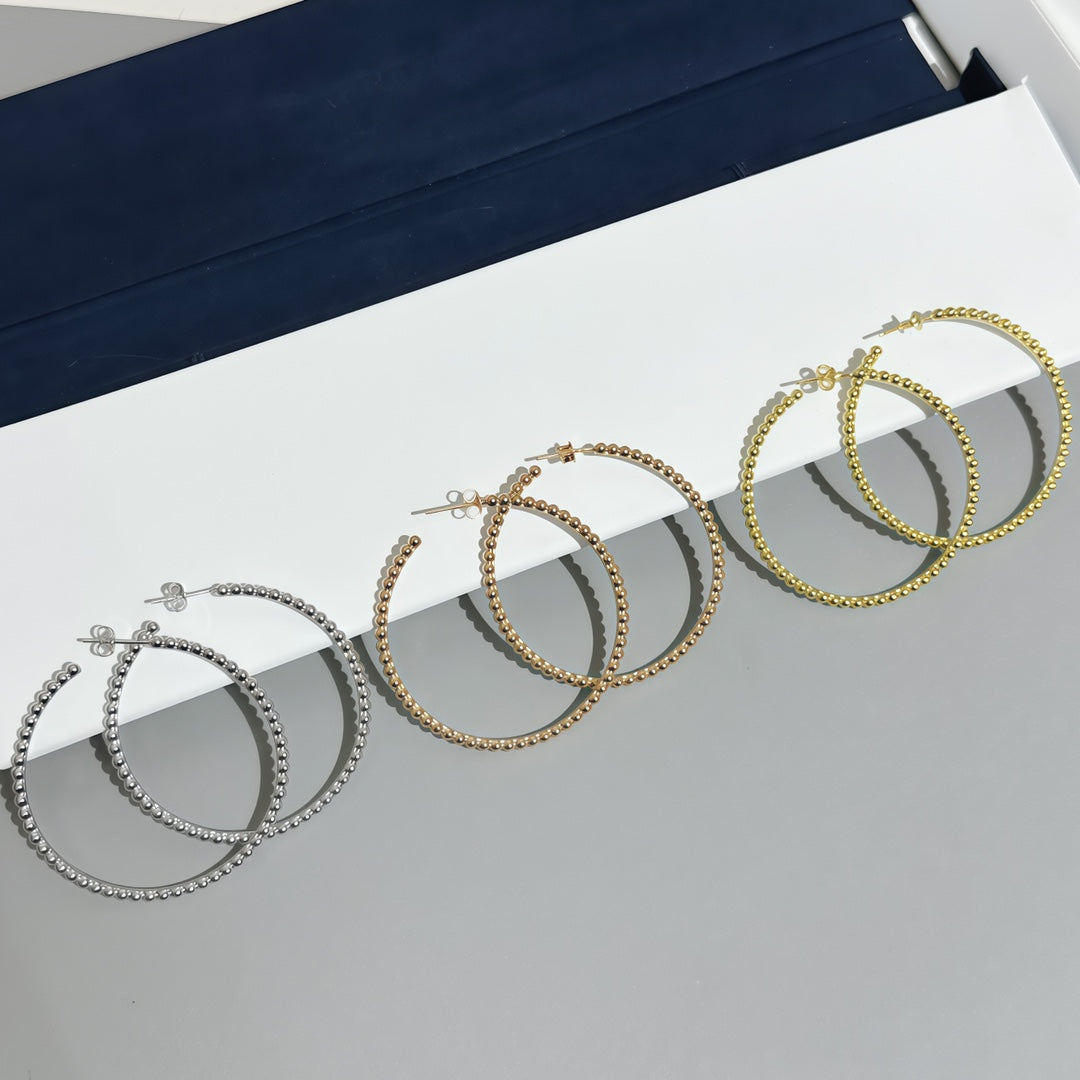 [Avelora Jewelry] SMOOTH BEAD STUD EARRINGS