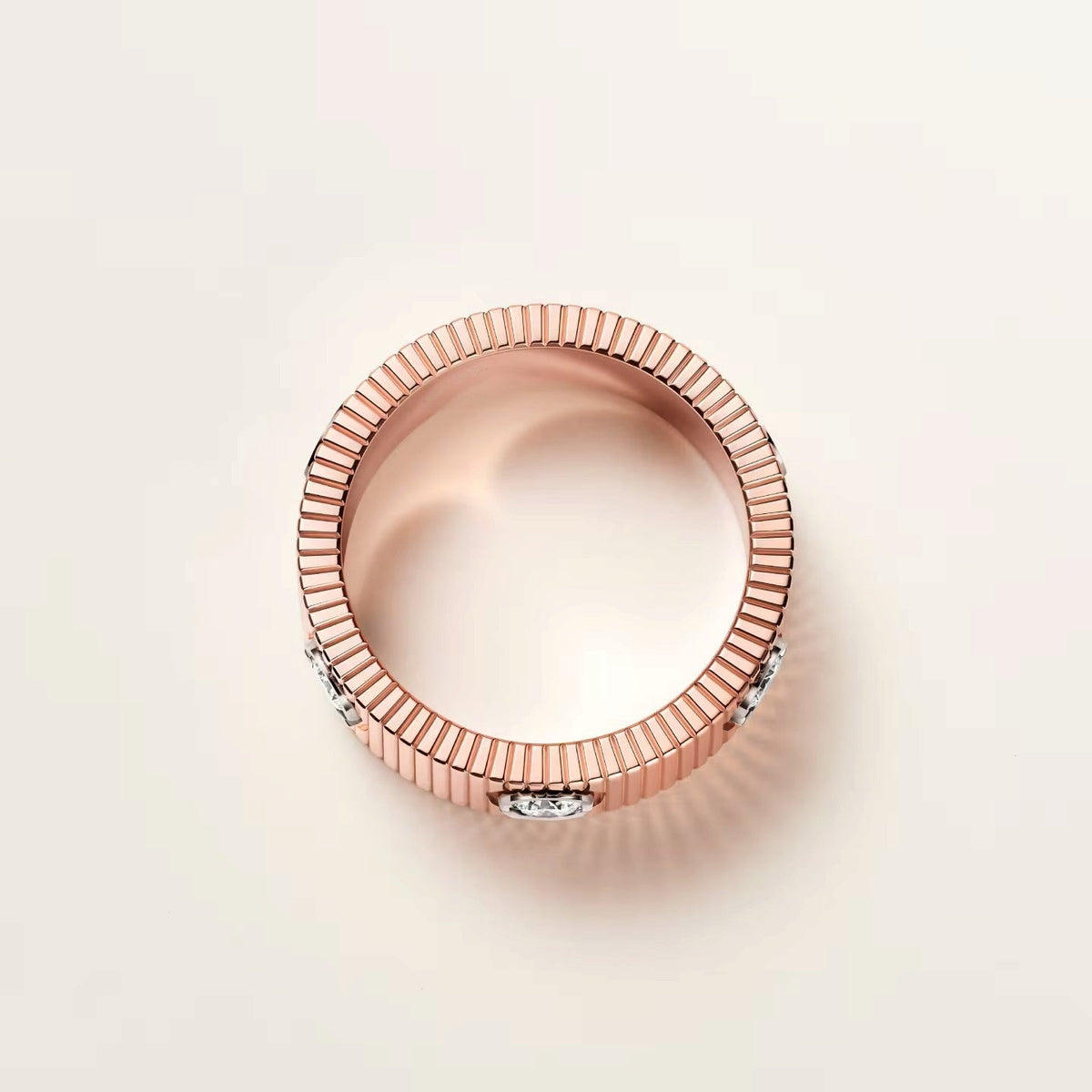 [Avelora jewelry]LOVE 6.5MM UNLIMITED RING, 6 DIAMONDS