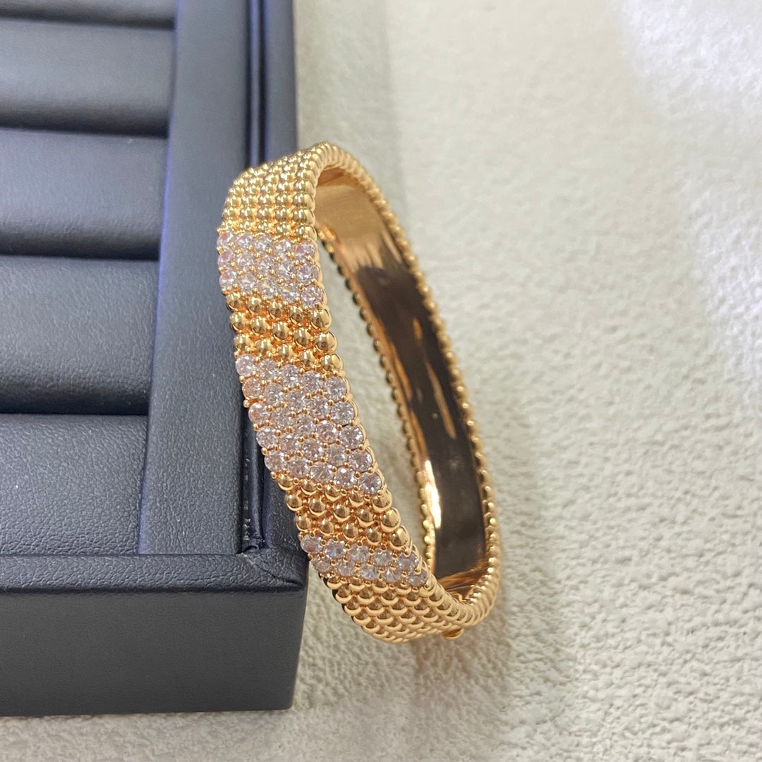 [Avelora Jewelry]  FIVE-ROW DIAMOND BRACELET