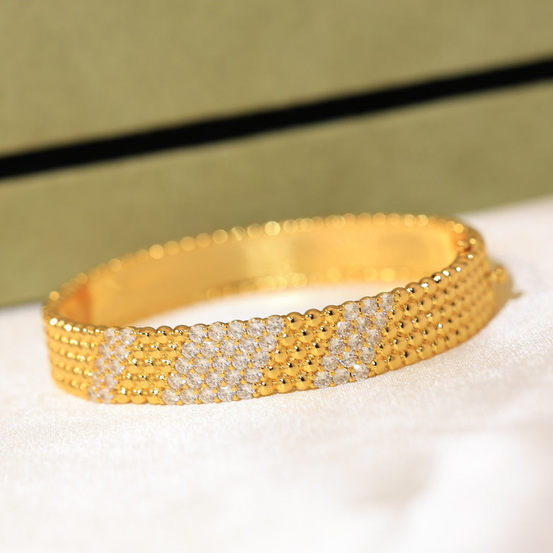 [Avelora Jewelry]  FIVE-ROW DIAMOND BRACELET