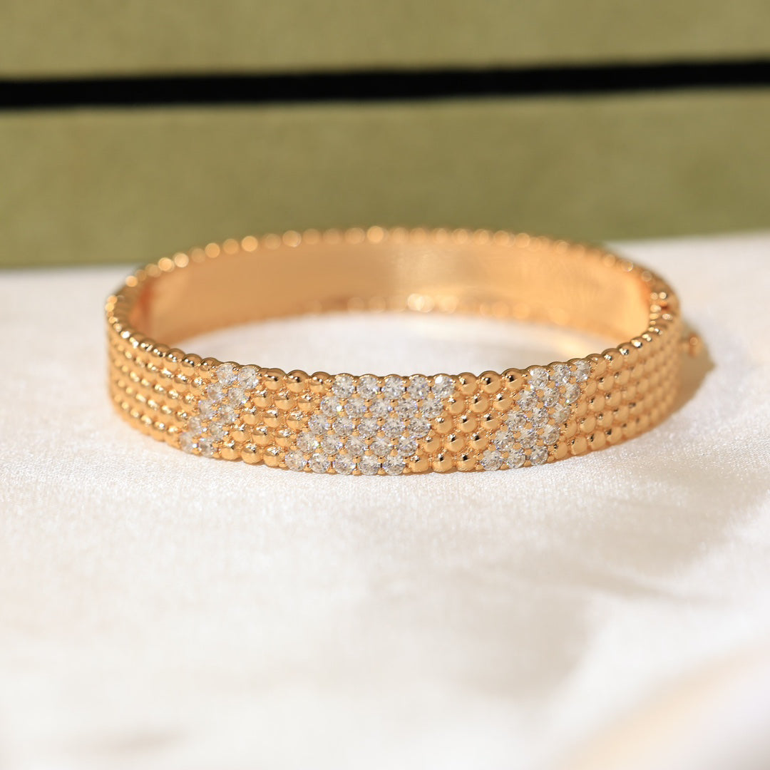 [Avelora Jewelry]  FIVE-ROW DIAMOND BRACELET