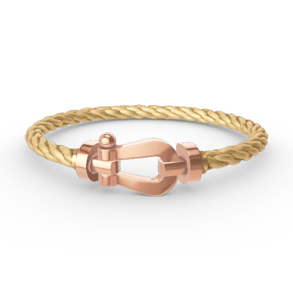 [Avelora]FORCE LARGE HORSESHOE BRACELET - ROSE GOLD