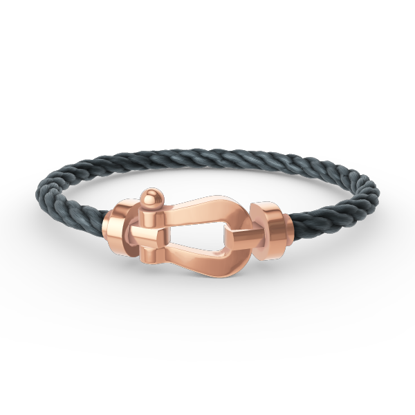 [Avelora]FORCE LARGE HORSESHOE BRACELET - ROSE GOLD