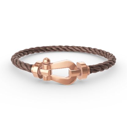 [Avelora]FORCE LARGE HORSESHOE BRACELET - ROSE GOLD