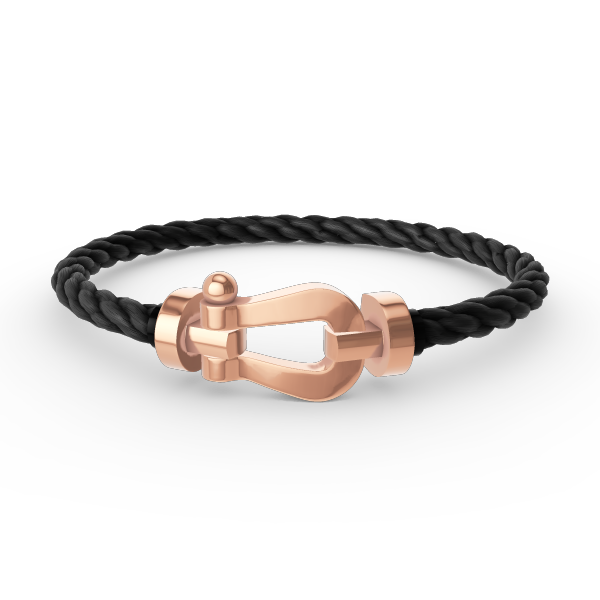 [Avelora]FORCE LARGE HORSESHOE BRACELET - ROSE GOLD