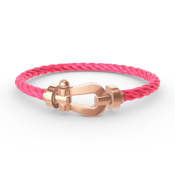 [Avelora Jewelry ]FORCE LARGE HORSESHOE NO DIAMOND BRACELET ROSE GOLD