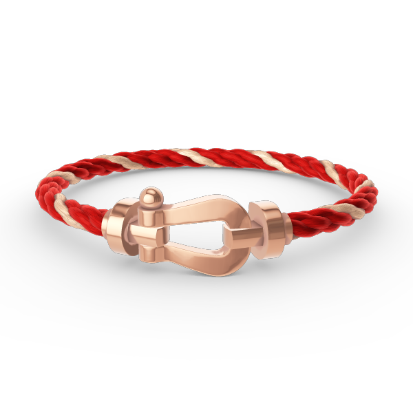 [Avelora]FORCE LARGE HORSESHOE BRACELET - ROSE GOLD