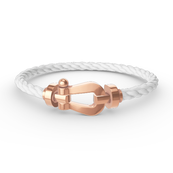 [Avelora]FORCE LARGE HORSESHOE BRACELET - ROSE GOLD