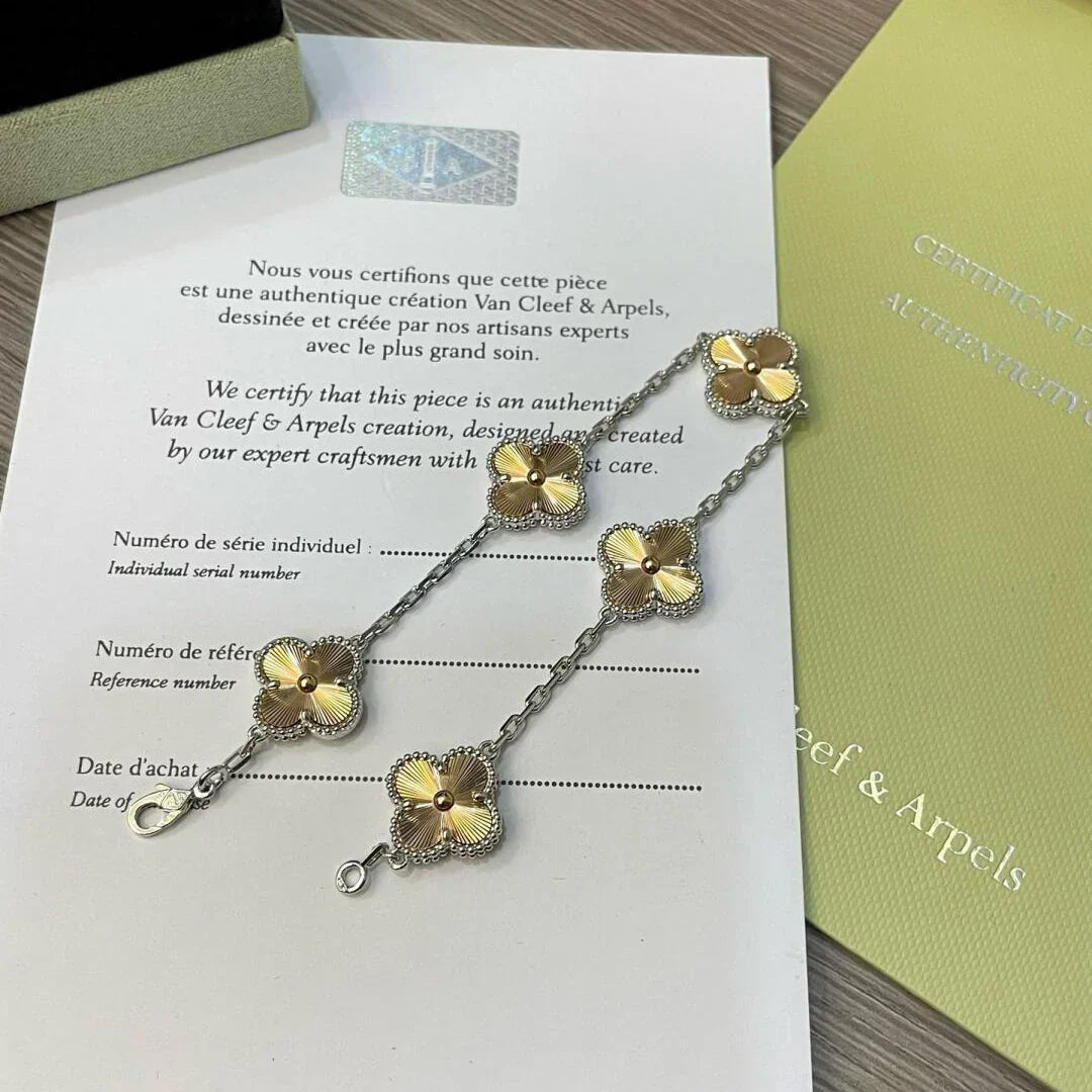[Avelora Jewelry ] CLOVER 5 MOTIF LASER BRACELET COLLECTION