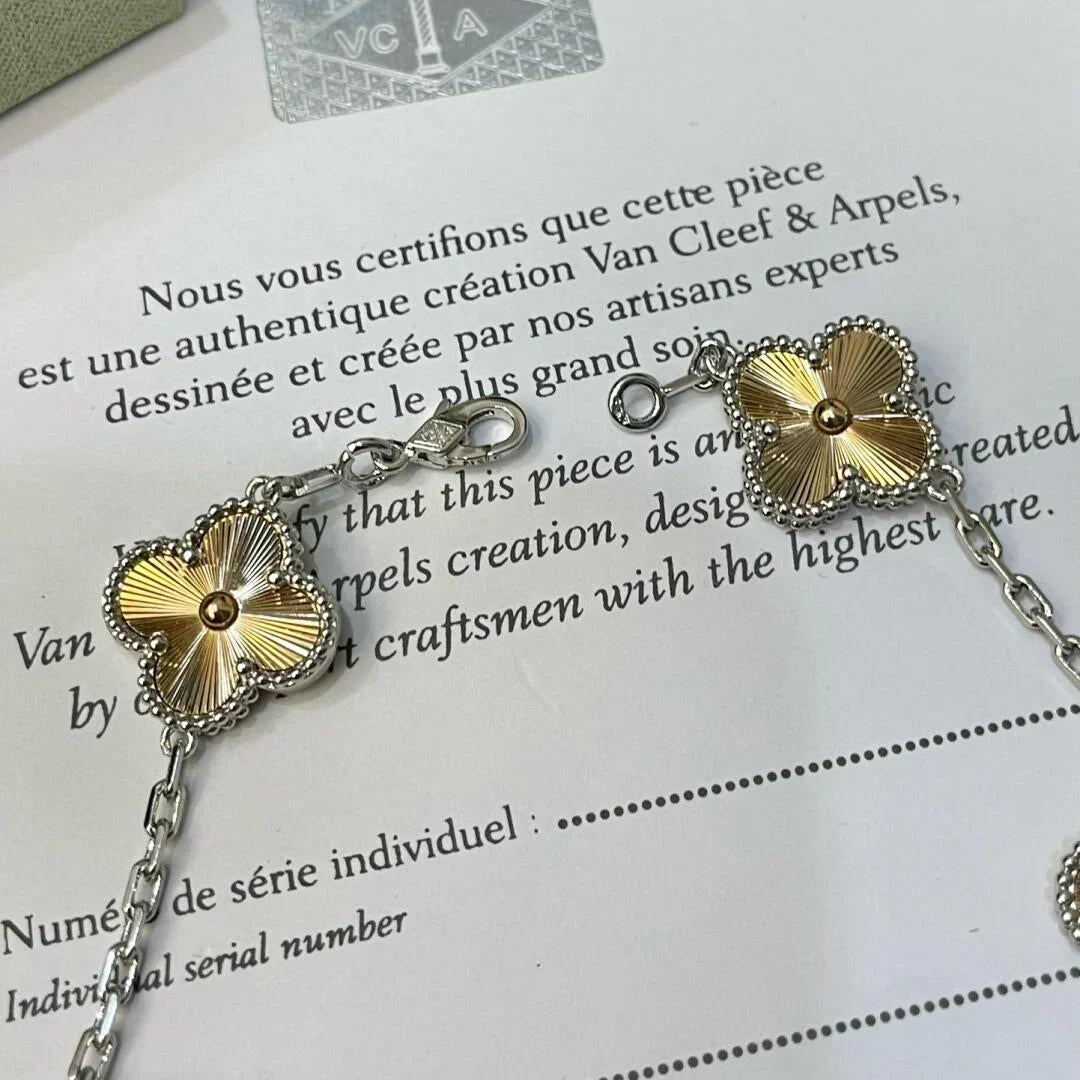 [Avelora Jewelry ] CLOVER 5 MOTIF LASER BRACELET COLLECTION