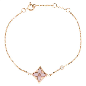 [Avelora Jewelry ]STAR 1 DIAMOND PINK GOLD BRACELET