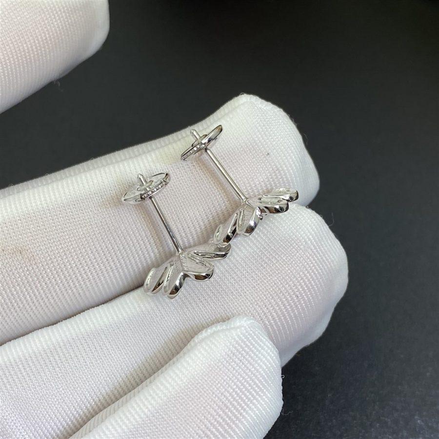 [Avelora Jewelry ]FRIVOLE MINI SILVER FLOWER EARRINGS