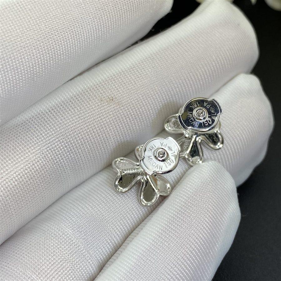 [Avelora Jewelry ]FRIVOLE MINI SILVER FLOWER EARRINGS