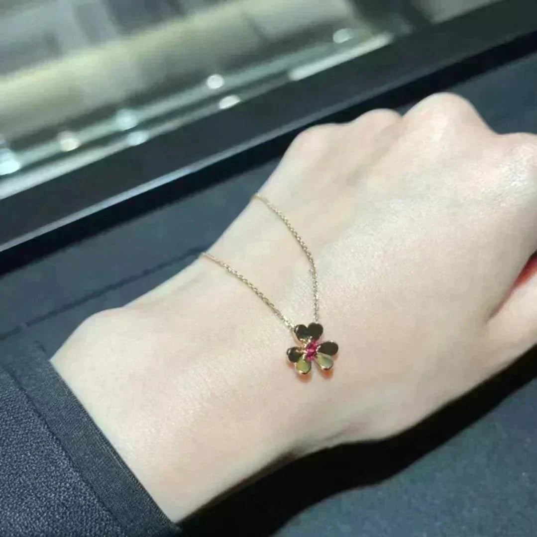 [Avelora Jewelry ]FRIVOLE GOLD FLOWER NECKLACE