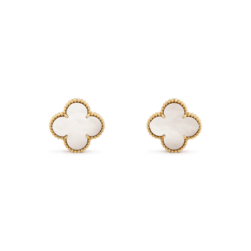 [Avelora Jewelry ]CLOVER MINI GOLD EARRINGS
