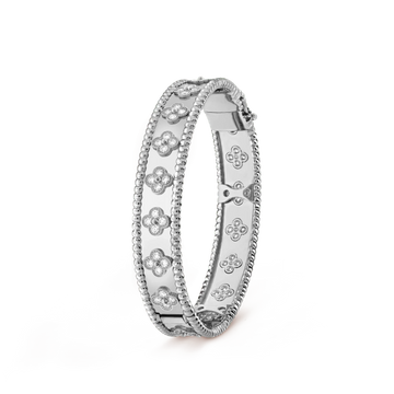 [Avelora Jewelry ]CLOVER BRACELET 8MM DIAMONDS
