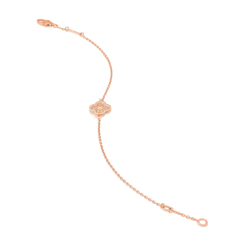 [Avelora Jewelry ]CLOVER SINGLE FLOWER BRACELET